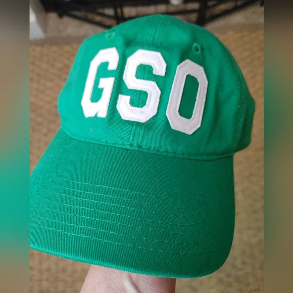 AVIATE GSO AIRPORT Embroidered Classic Dad Cap, Green - Picture 1 of 6